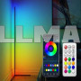 Напольная угловая RGB лампа торшер EL-2187 управление с пульта и телефона 140 см